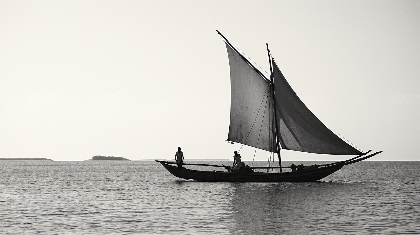 #1079 African Fishing Morning